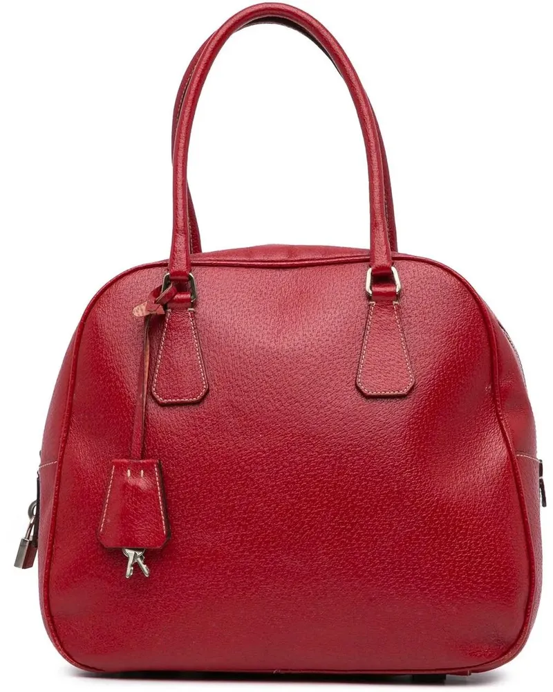 Prada Crossbody Bags 2000-2013 Cinghiale Bauletto Handbag rot Rot