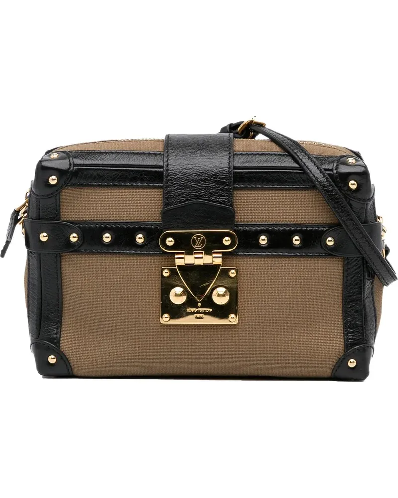 Louis Vuitton Hobo Bags 2015 Petite Malle Soft MM braun Braun