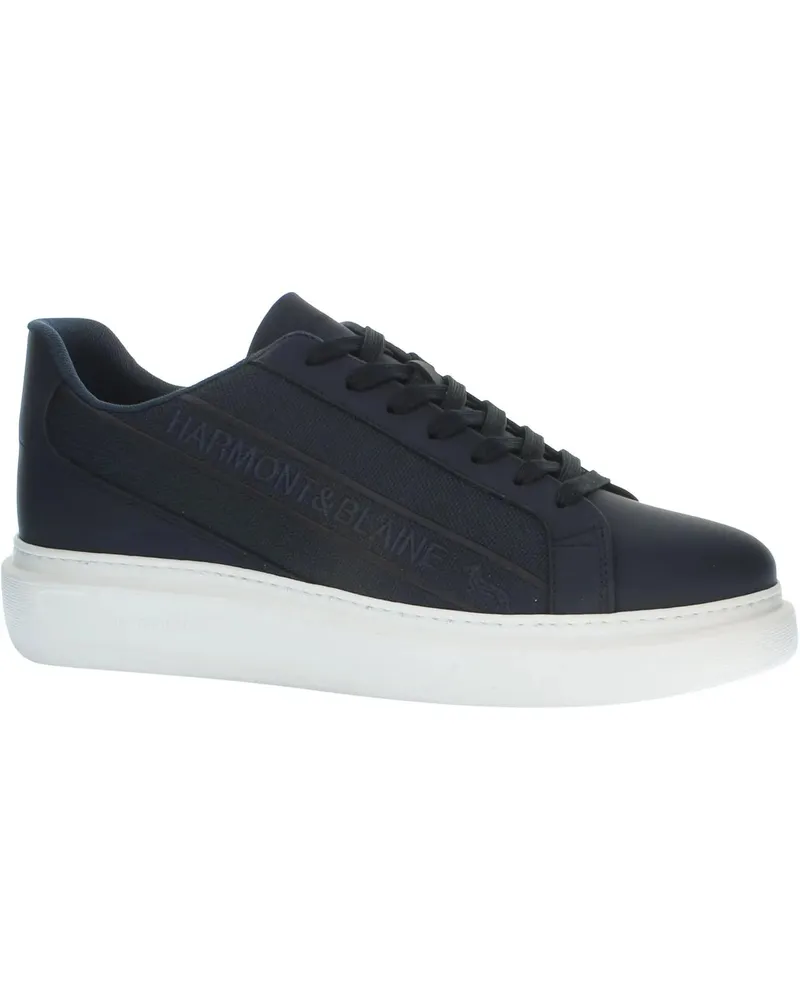 Harmont & Blaine Low-Top Sneaker Sneakers Blue blau Blau