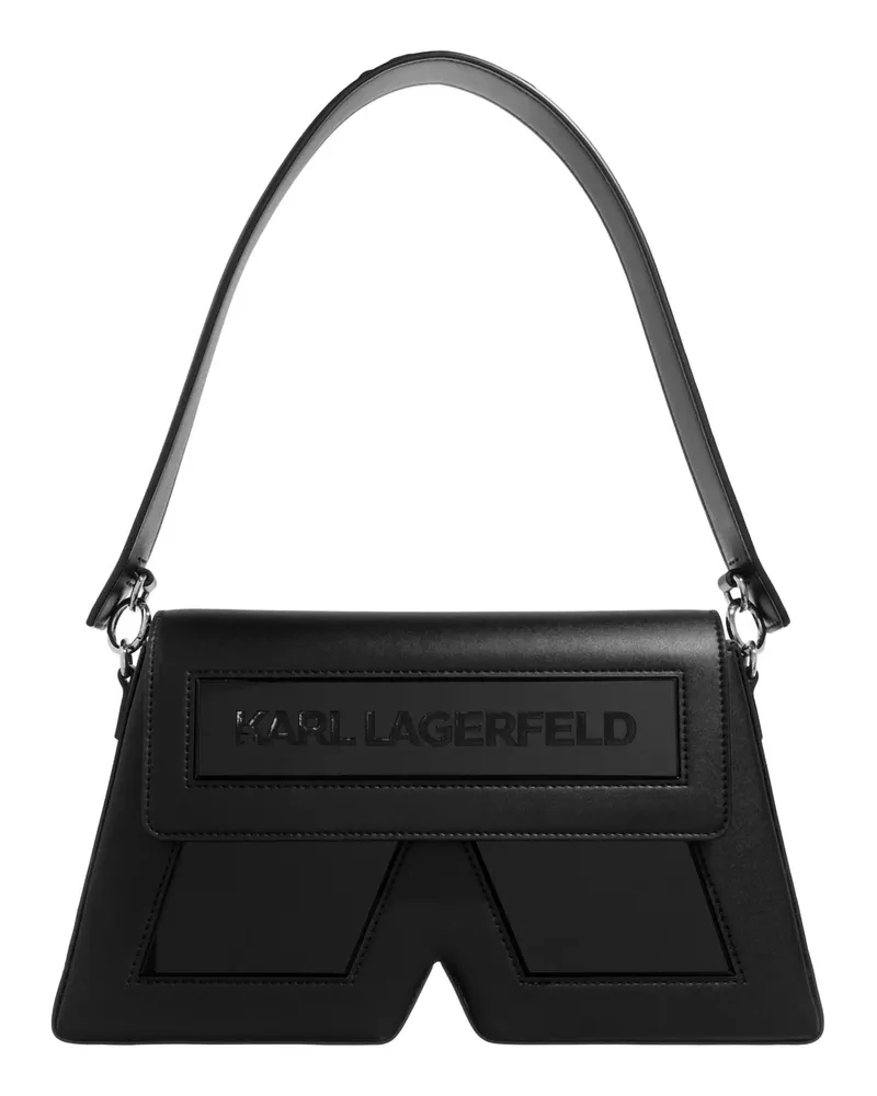 Karl Lagerfeld Hobo Bag Ikon/K Shb Leather Schwarz