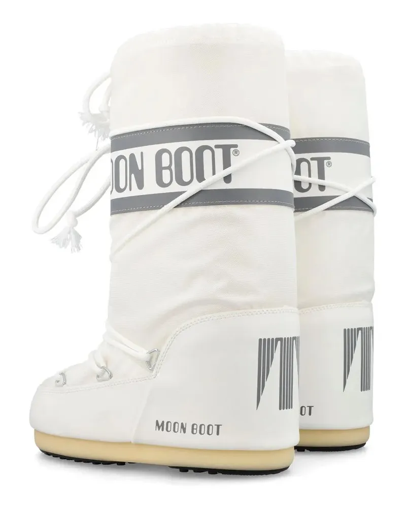 Moon Boot Low-Top Sneaker CLASSIC ICON NYLON weiß Weiß