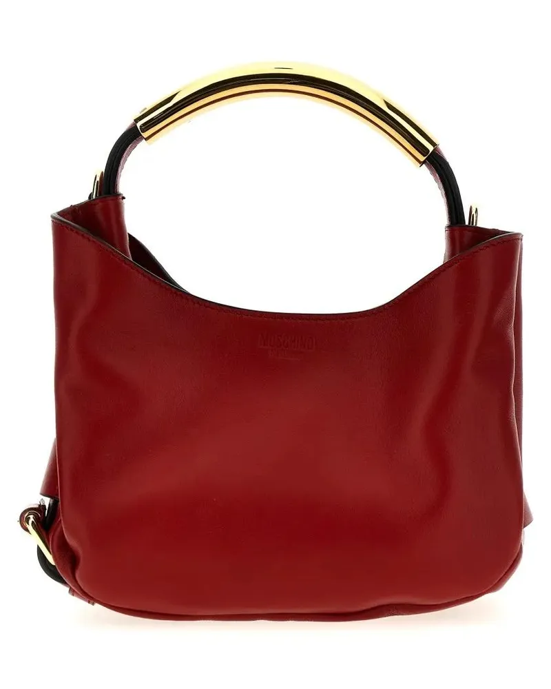 Moschino Hobo Bags ' Handle Me Bag Small' Handbag rot Rot