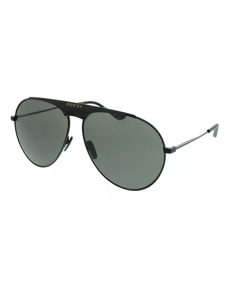 Gucci Sonnenbrillen GG0908S-004 65 Sunglass MAN METAL Schwarz