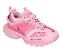 Low-Top Sneaker Track Clear Sole pink