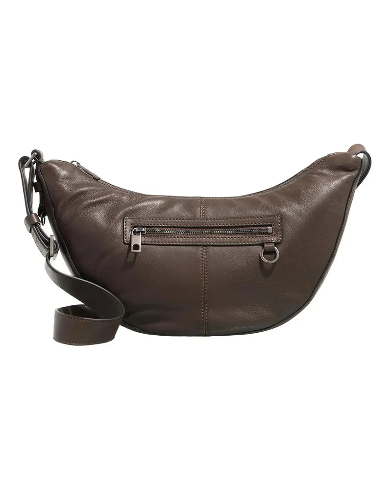 Liebeskind Hobo Bags Moon With Zips Sheep Natural braun Braun