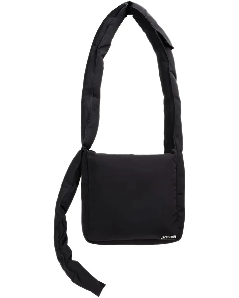 Jacquemus Hobo Bags Le Cuscinu Messenger Shoulder Bag schwarz Schwarz