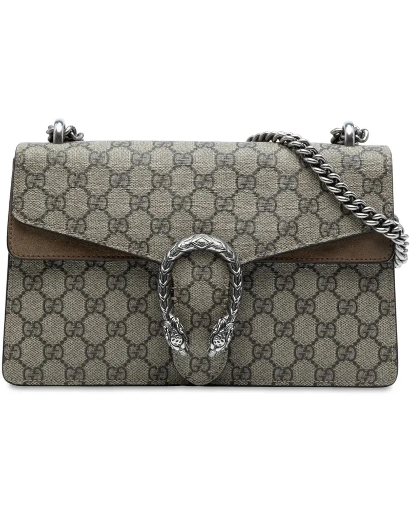 Gucci Hobo Bags Medium GG Supreme Dionysus Shoulder Bag braun Braun