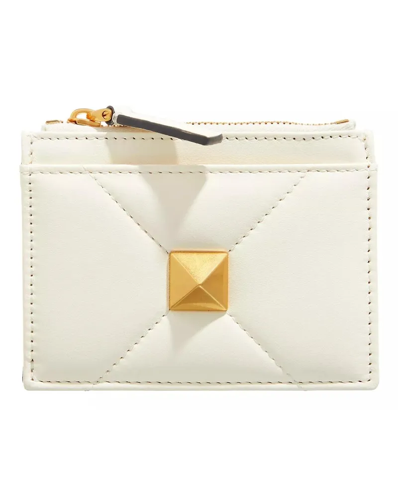 Valentino Garavani Portemonnaie Card Case creme Creme