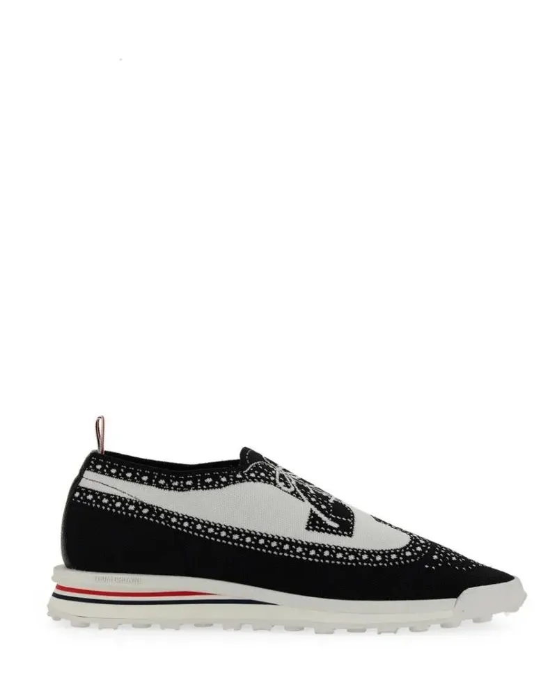 Thom Browne Low-Top Sneaker Tech Runner Sneaker schwarz Schwarz