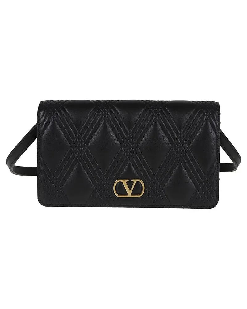 Valentino Garavani Hobo Bags Quiltie 67 Mini Bag schwarz Schwarz