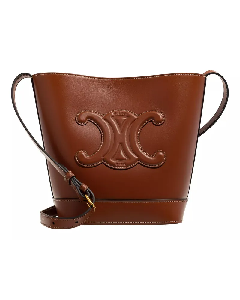 Celine Hobo Bags Small Bucket Bag braun Braun