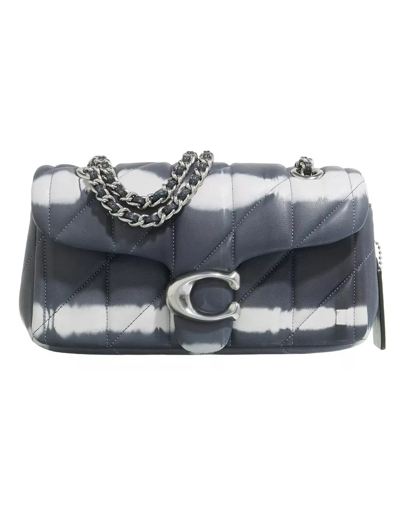 Coach Crossbody Bags Quilted Tie-Dye Tabby Shoulder Bag 20 With Chain blau Blau