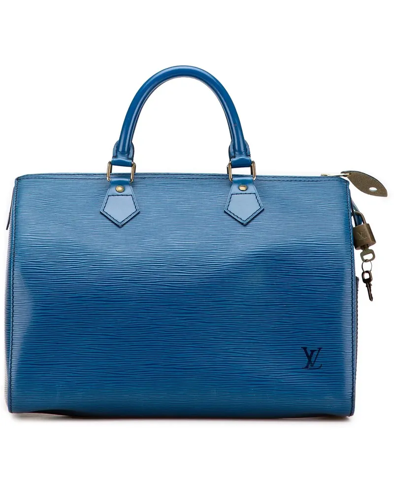 Louis Vuitton Crossbody Bags Epi Speedy 30 blau Blau
