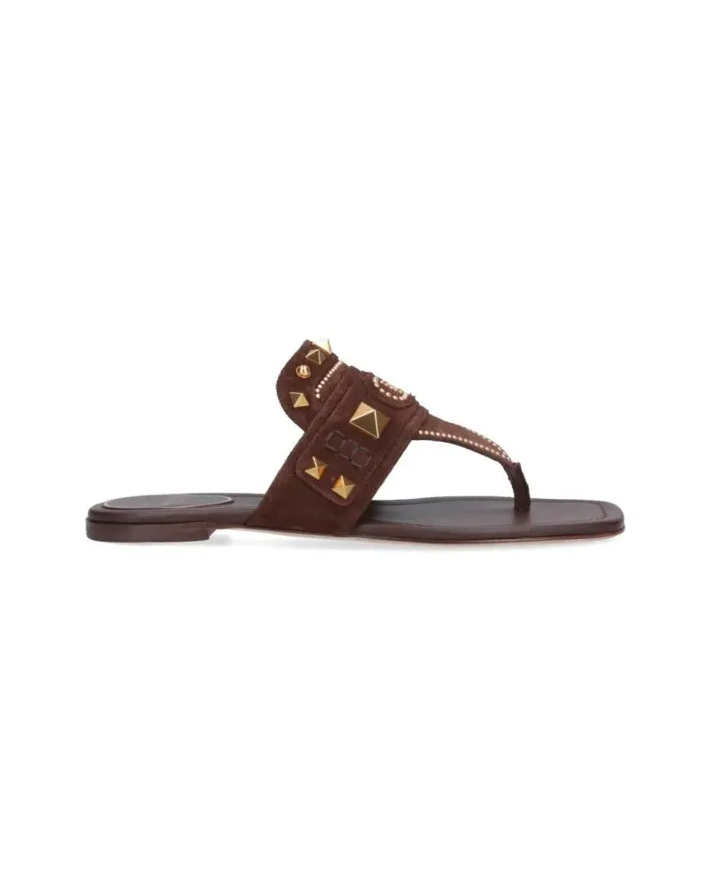 Valentino Garavani Sandalen Plaster Caster' Sandals – Brown braun Braun