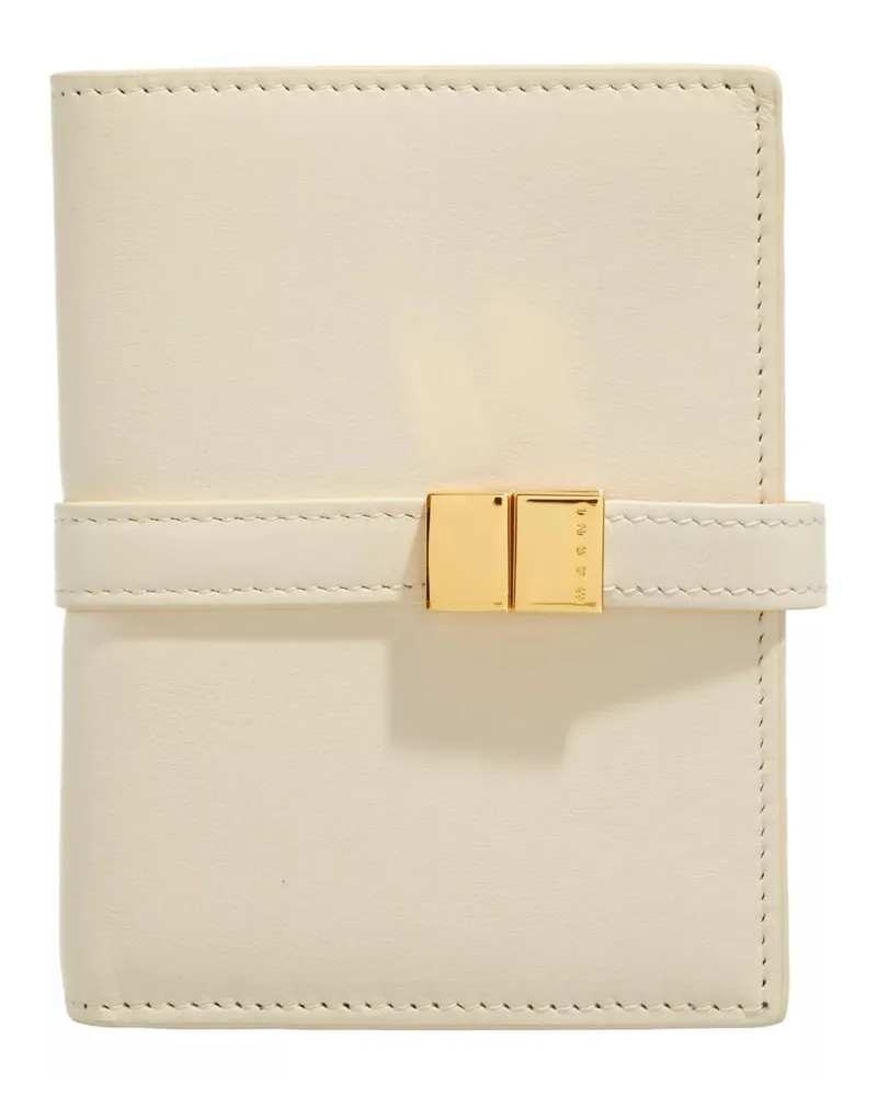 Marni Portemonnaie Prisma Billfold Wallet Beige