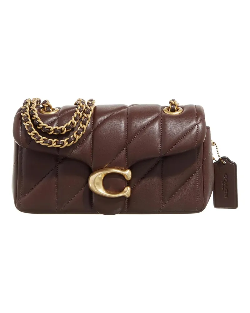 Coach Crossbody Bags Quilted Tabby Shoulder Bag 20 With Chain rot Rot