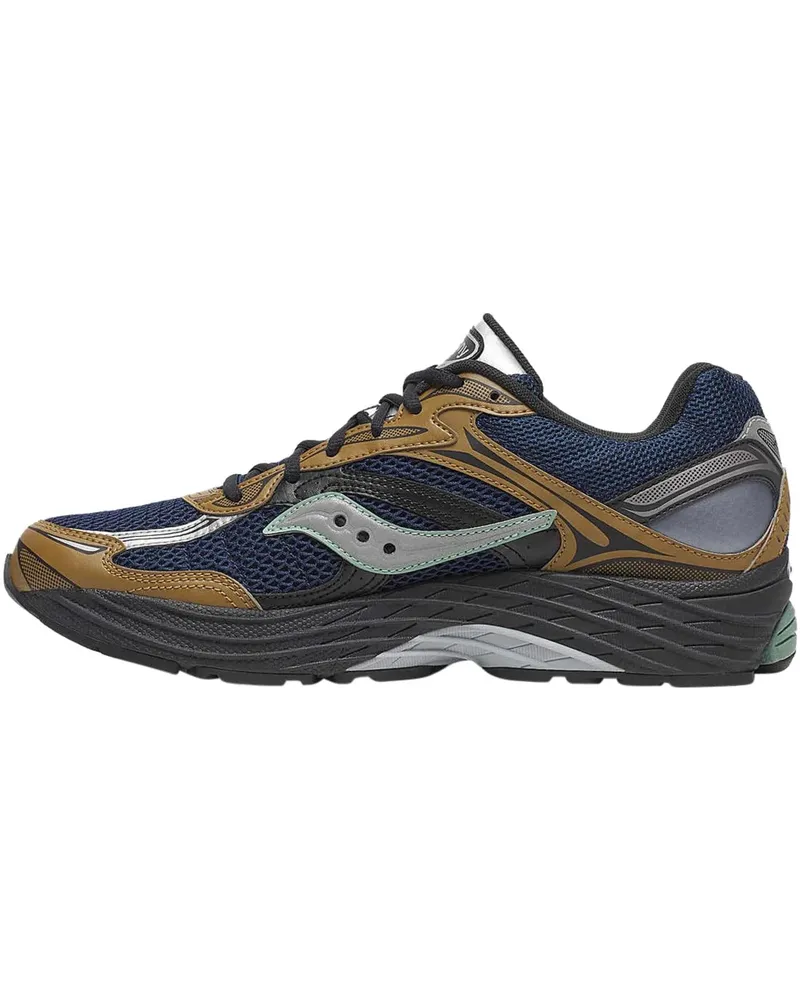 Saucony Low-Top Sneaker Sneakers Progrid Omni 9 Brown/Navy bunt Bunt