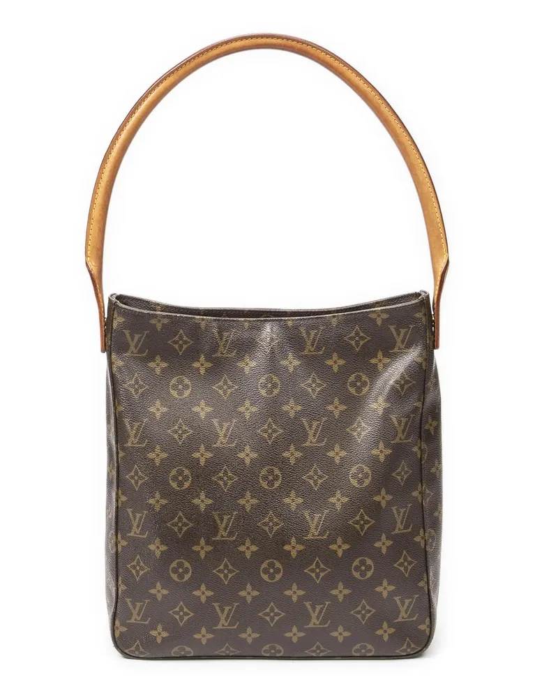 Louis Vuitton Crossbody Bags Looping GM braun Braun