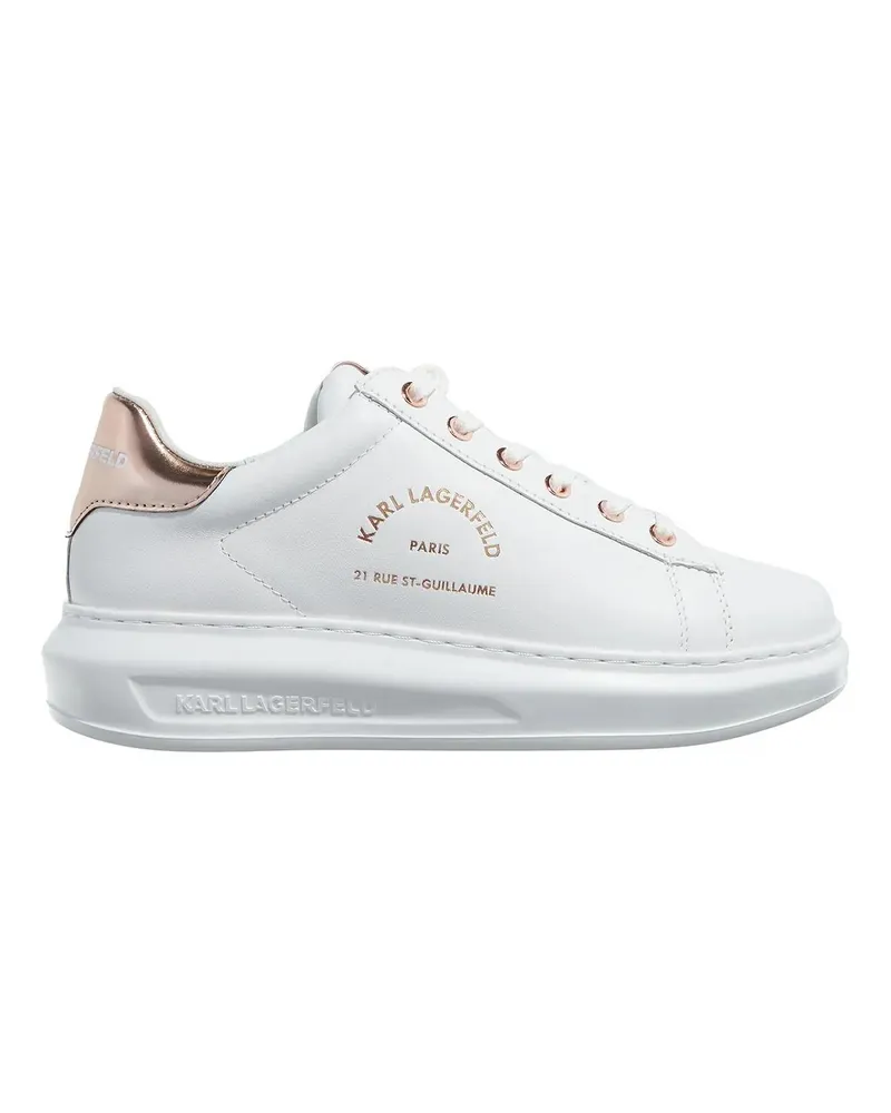 Karl Lagerfeld Low-Top Sneaker Kapri Maison Karl Lace weiß Weiß