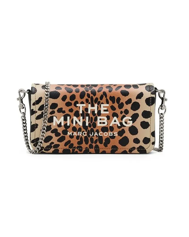 Marc Jacobs Hobo Bags Animal Print Leather Crossbody Bag braun Braun
