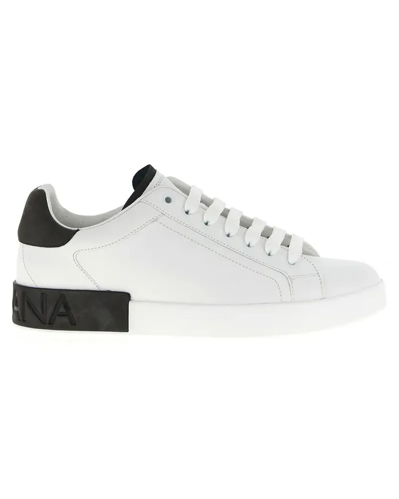 Dolce & Gabbana Low-Top Sneaker 'Portofino' Sneakers weiß Weiß