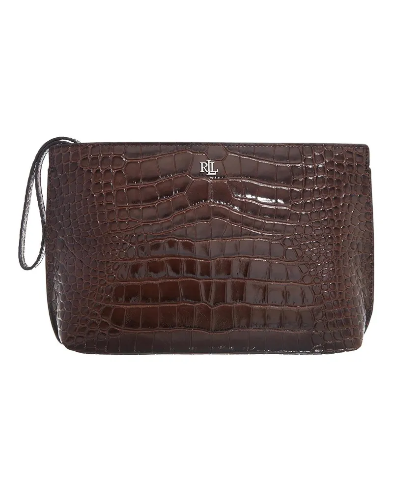 Ralph Lauren Kosmetiktaschen Top Zip Pch-Pouch-Large braun Braun