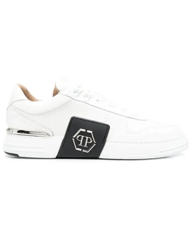 Philipp Plein Low-Top Sneaker Phantom Lo-Top Sneakers weiß Weiß