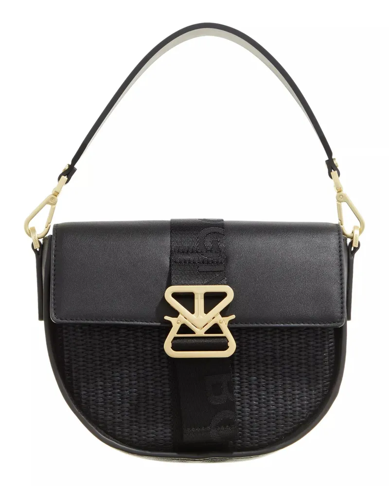 Bogner Crossbody Bags Zuoz Rafia Cassy Shoulderbag Shf schwarz Schwarz