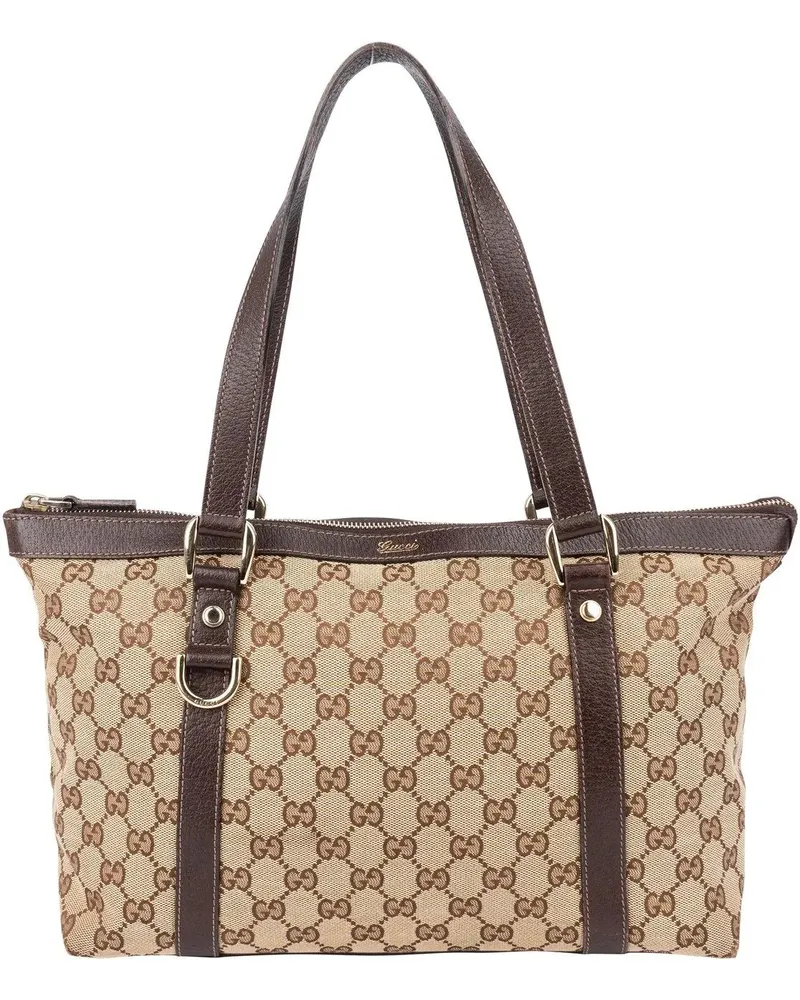 Gucci Crossbody Bags  GG Monogram Abbey Handbag braun Braun