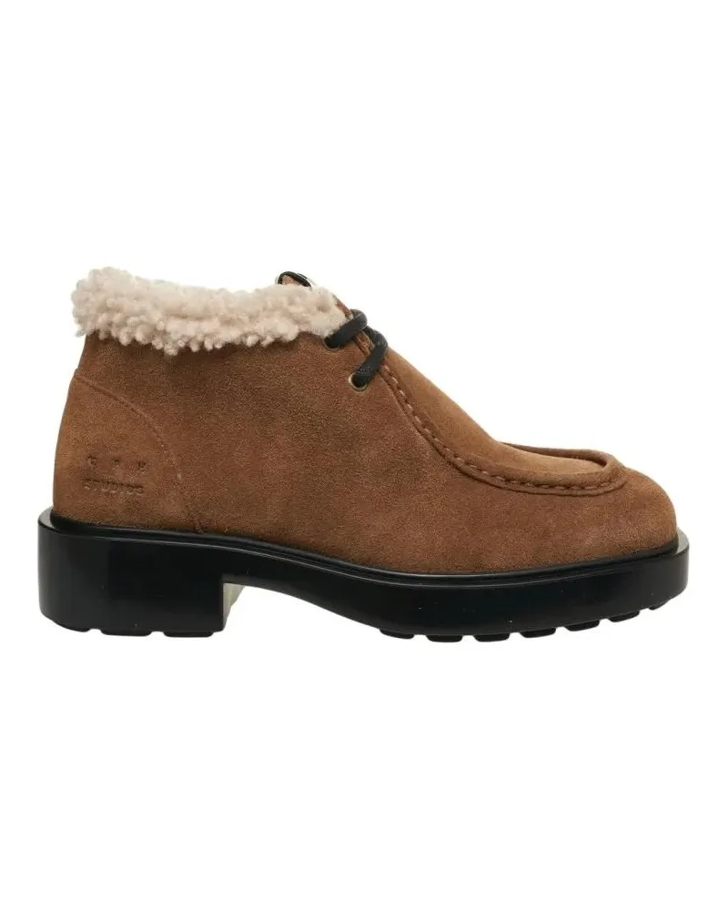 Copenhagen Stiefel Copenhangen Ankle Boots With Shearling Lining braun Braun
