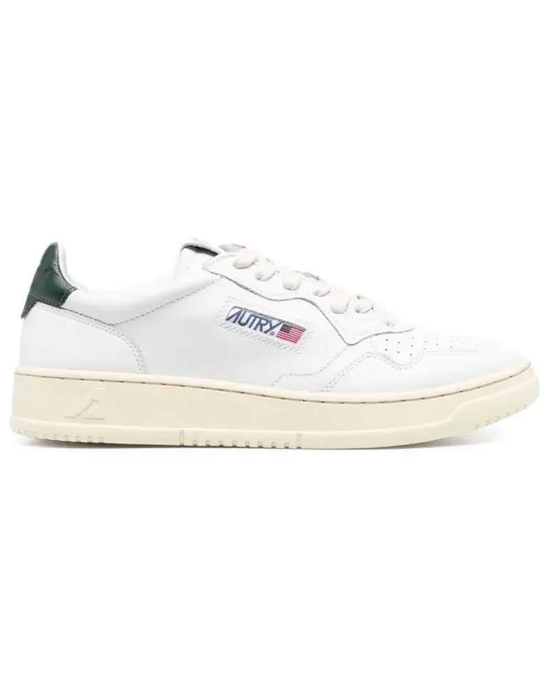 AUTRY Low-Top Sneaker Classic Low-Top Sneakers With Breathable Perforati weiß Weiß