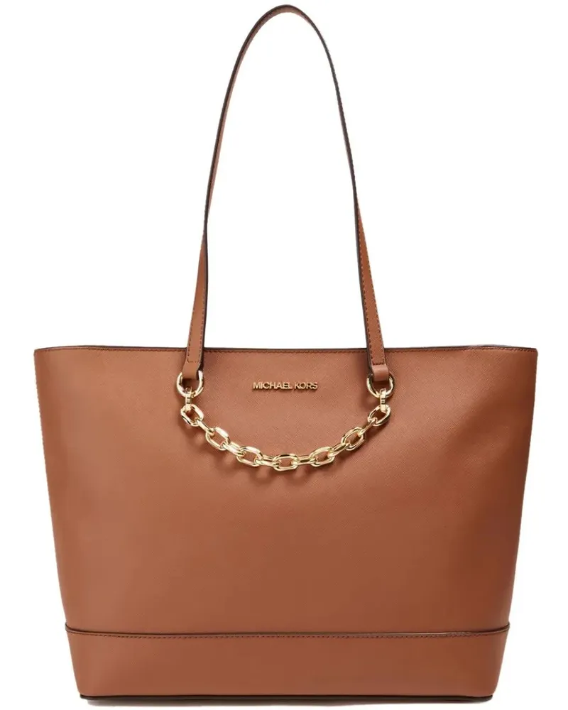 Michael Kors Crossbody Bags Jet Set Chain Swag Tote Bag braun Braun
