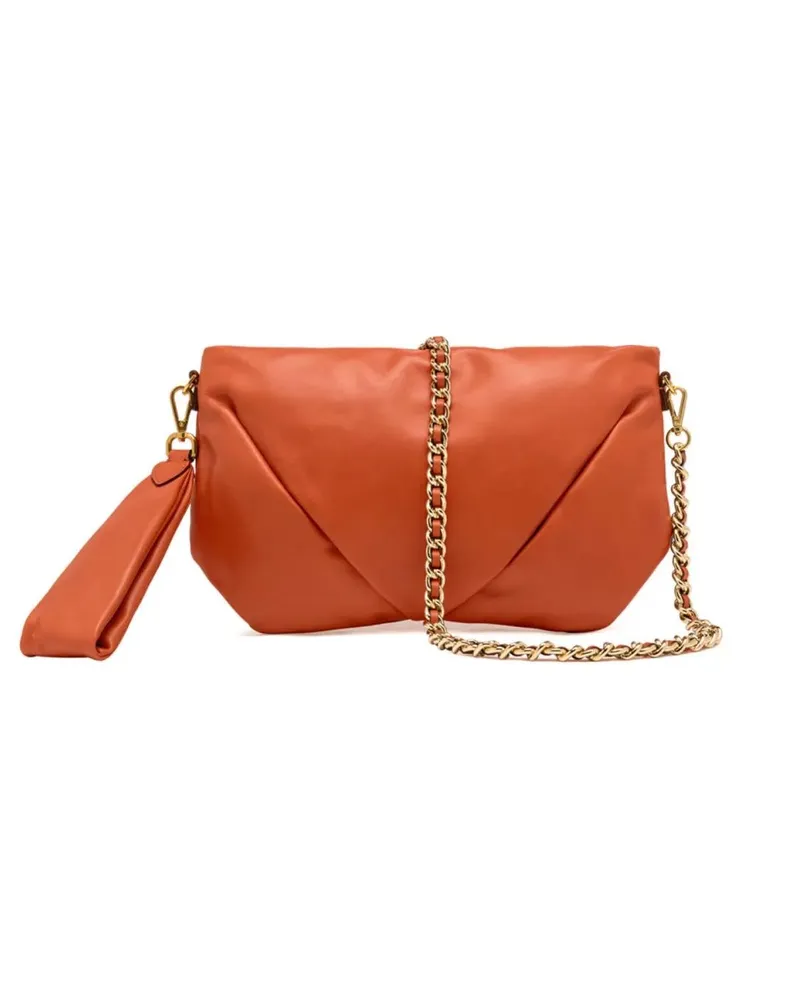 Gianni Chiarini Hobo Bags Allegra Shoulder Bag In Coral Leather orange Orange