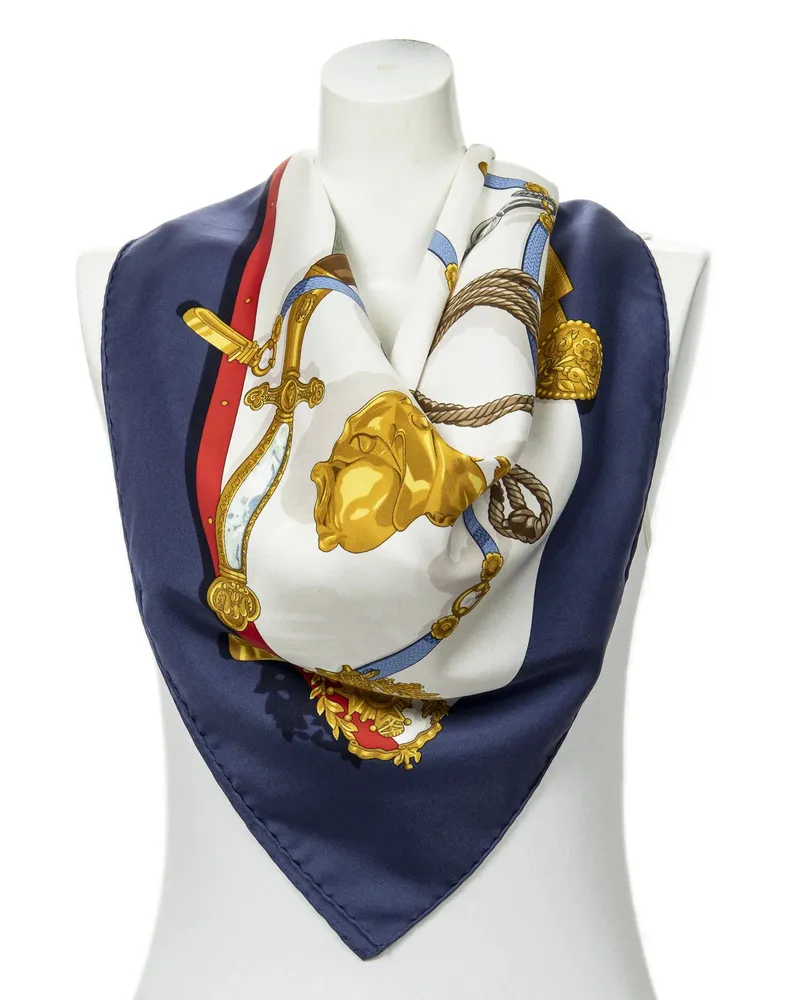 Hermès Crossbody Bags Scarf blau Blau