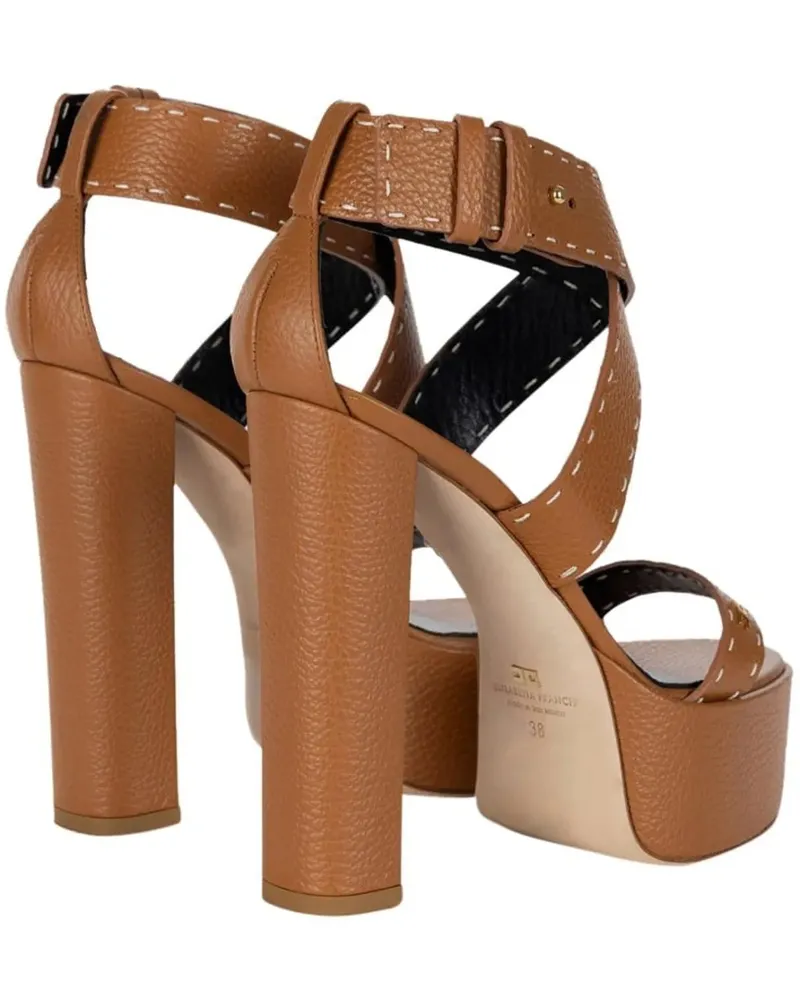 Elisabetta Franchi Sandalen Sandals Brandy braun Braun