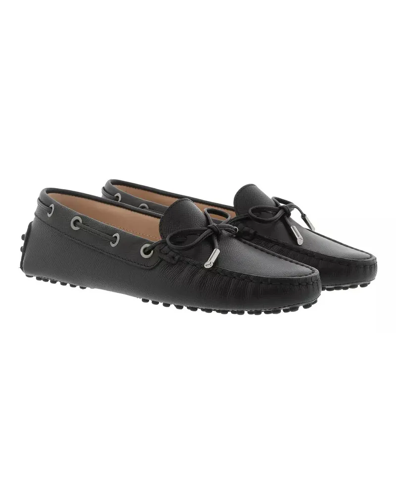 TOD'S Loafer Loafers Rubber Nubs schwarz Schwarz