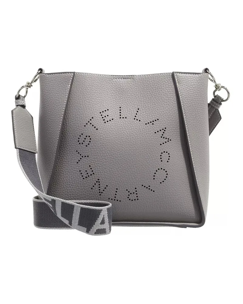 Stella McCartney Crossbody Bags Stella Logo Shoulder Bag Grau