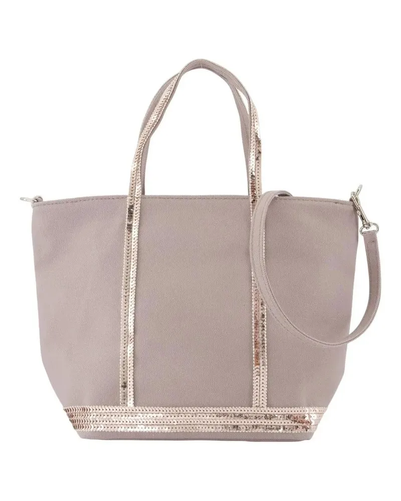 Vanessa Bruno Shopper & Totes S Shopper Bag - Cotton - Neutral beige Beige