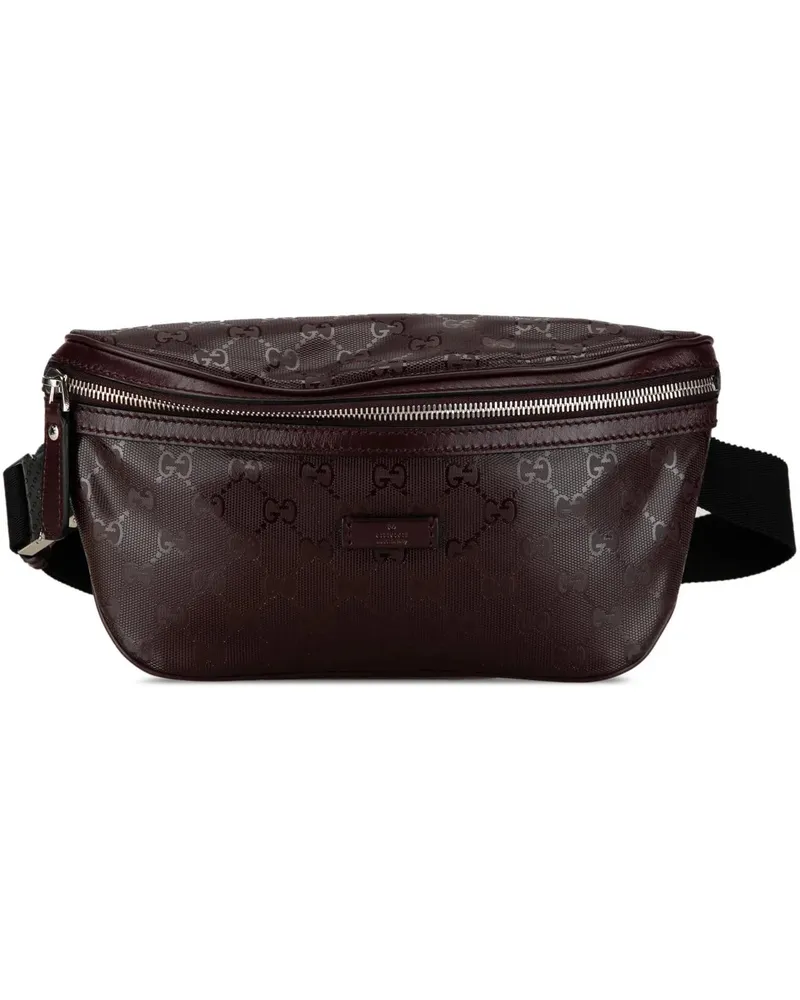 Gucci Bauchtaschen GG Imprime Belt Bag rot Rot