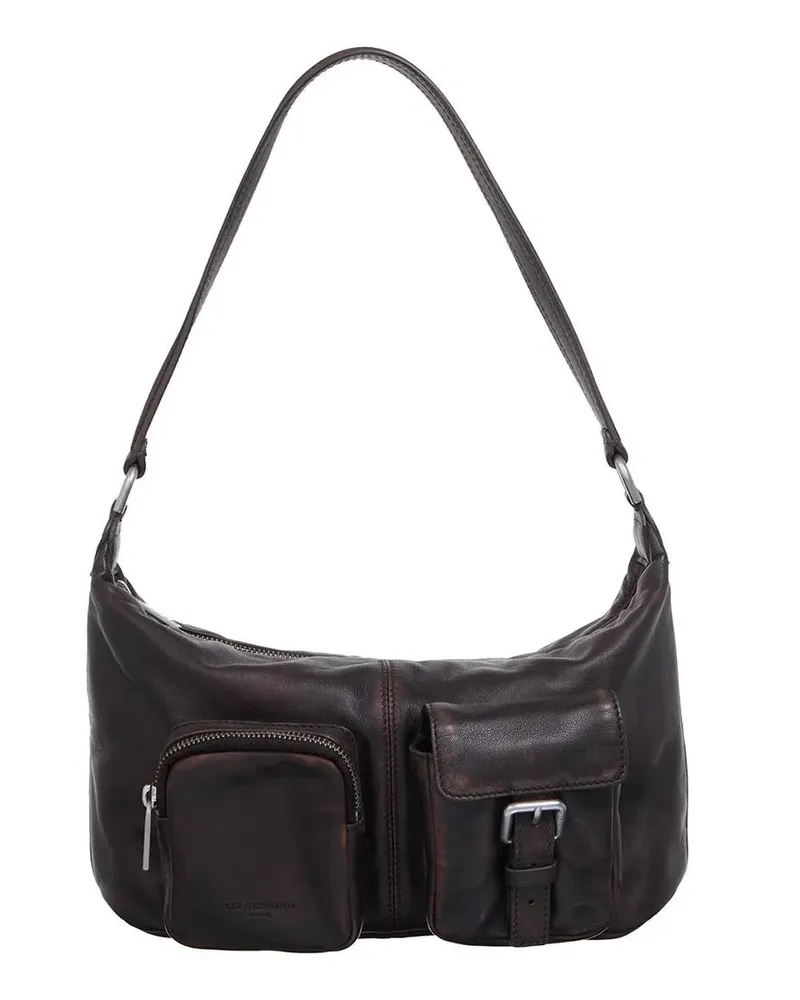 Liebeskind Hobo Bags Andrea Lamb Snowcem braun Braun