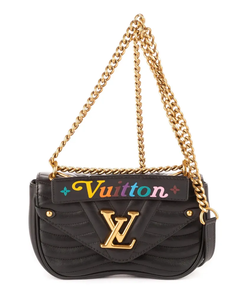 Louis Vuitton Crossbody Bags New Wave schwarz Schwarz