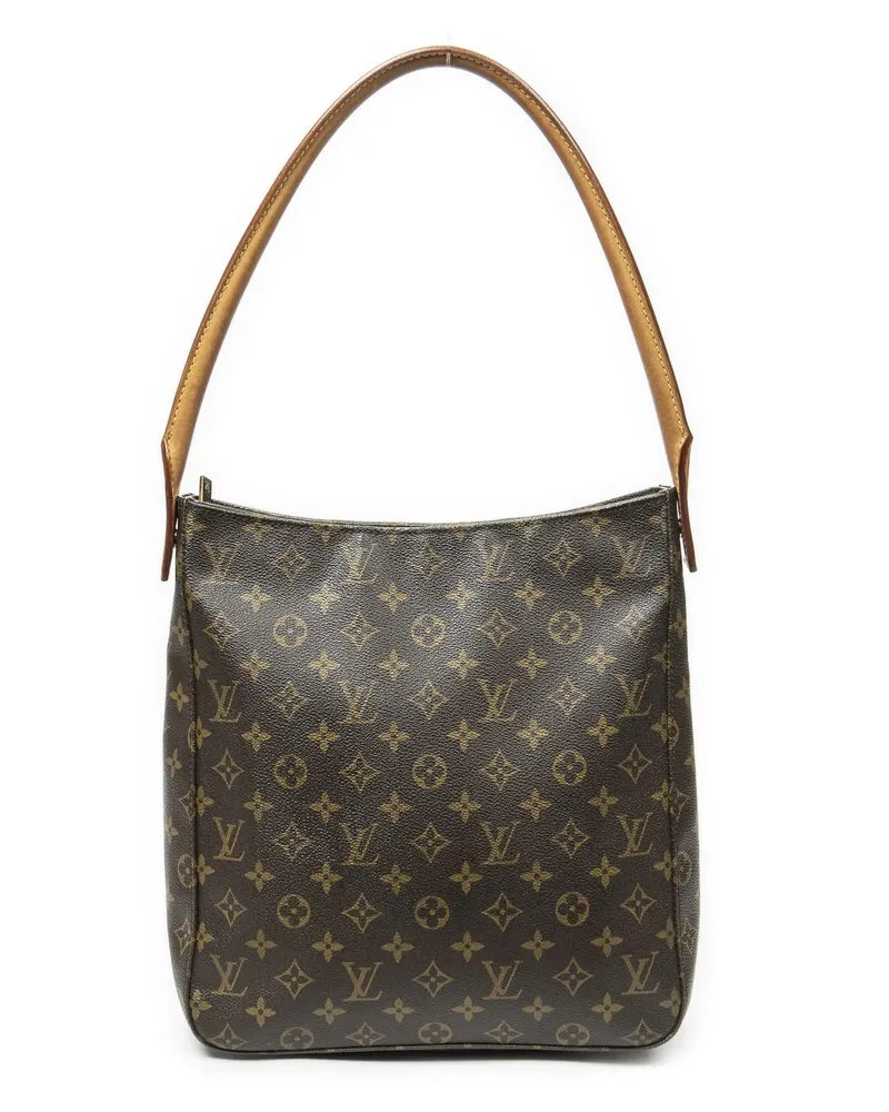 Louis Vuitton Crossbody Bags Looping GM braun Braun