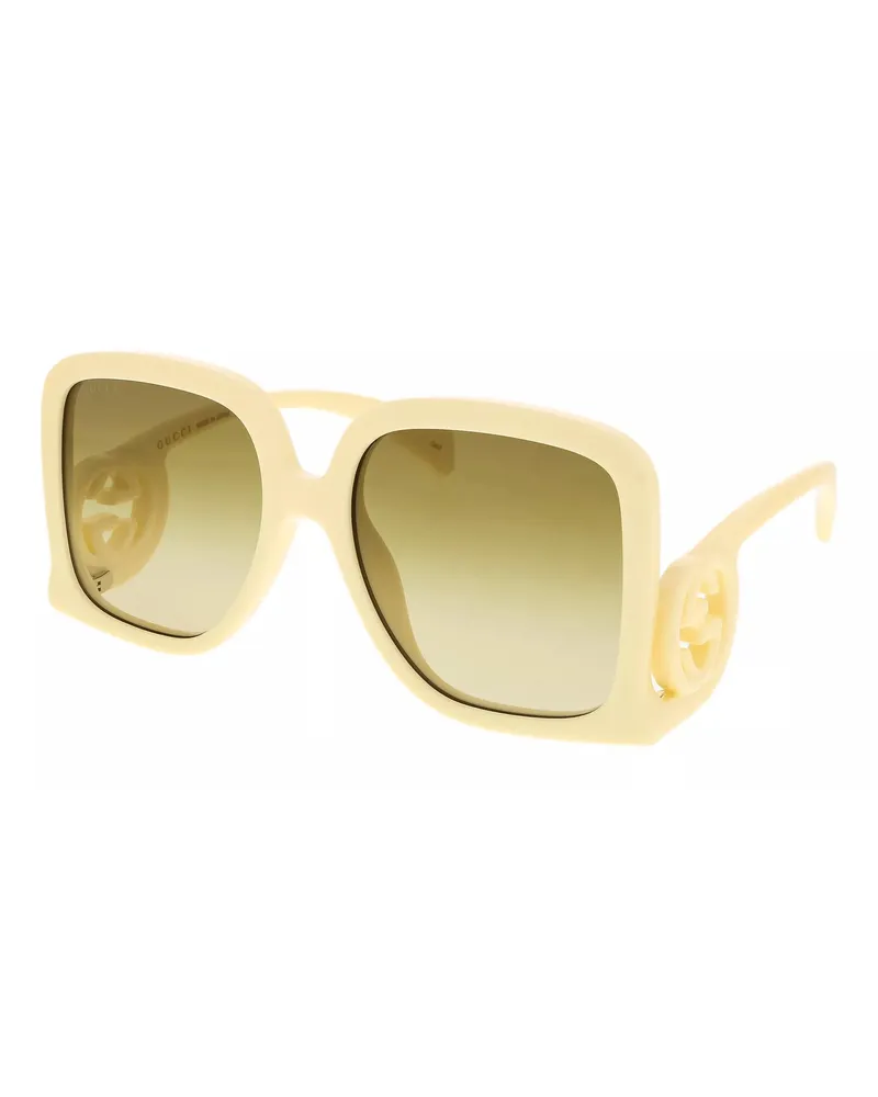 Gucci Sonnenbrille  white Weiß