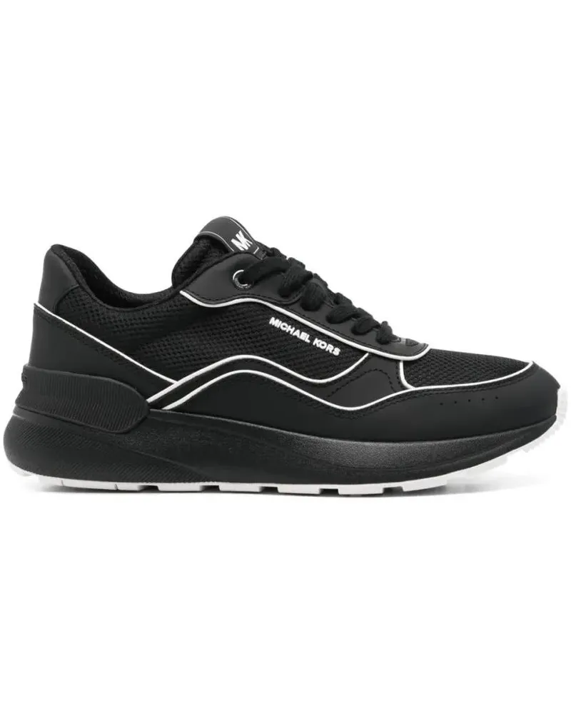 Michael Kors Low-Top Sneaker Black Trainers With Cushioned Sole schwarz Schwarz
