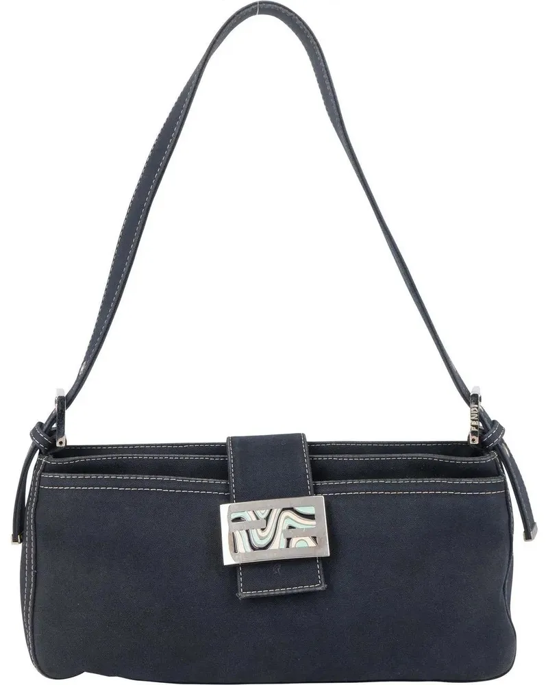 Fendi Crossbody Bags  Limited FF Buckle Baguette Shoulder Bag bunt Bunt