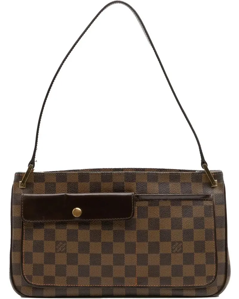 Louis Vuitton Hobo Bags Damier Ebene Aubagne braun Braun