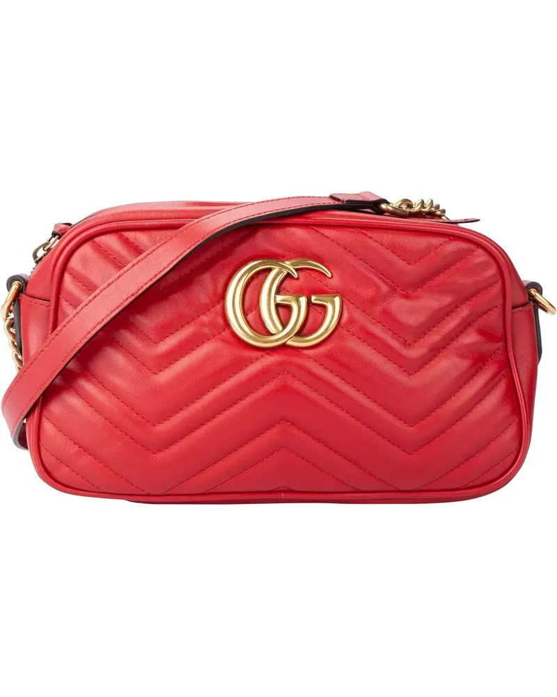 Gucci Crossbody Bags  Rosso Leather GG Marmont Crossbody bag bunt Bunt