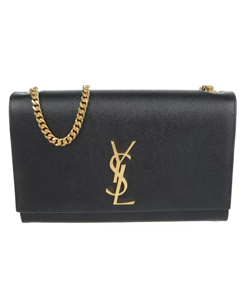 Saint Laurent Crossbody Bags Ysl Kate Medium Schwarz