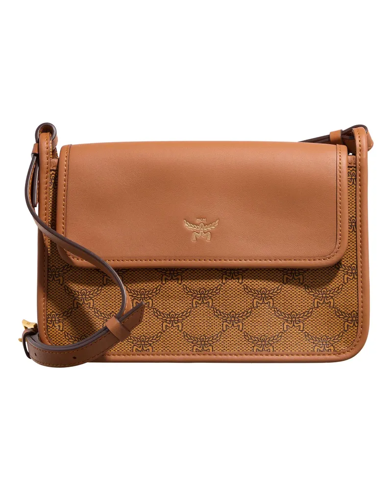 MCM Crossbody Bags Himmel Lts Crossbody Small Cognacbraun