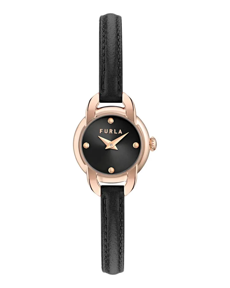 Furla Uhr Quarz-Analoguhr  Mini Shape black Schwarz